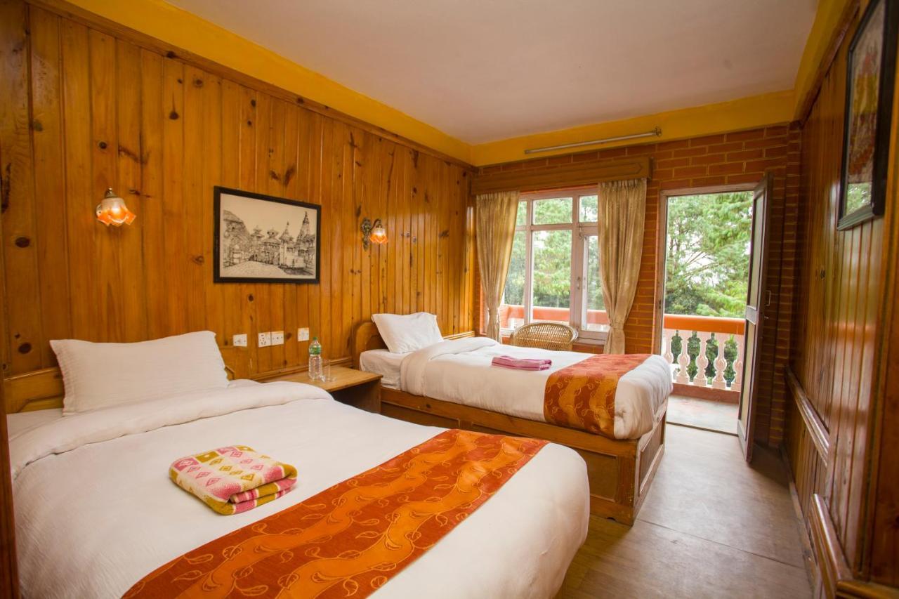 Langtang View Nagarkot Bed And Breakfast Eksteriør billede